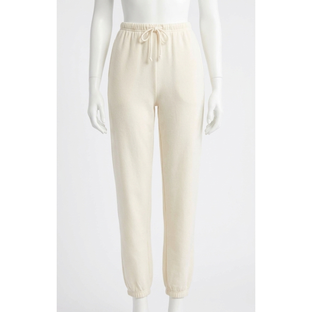 NEW Z SUPPLY women's downtown jogger pants in white